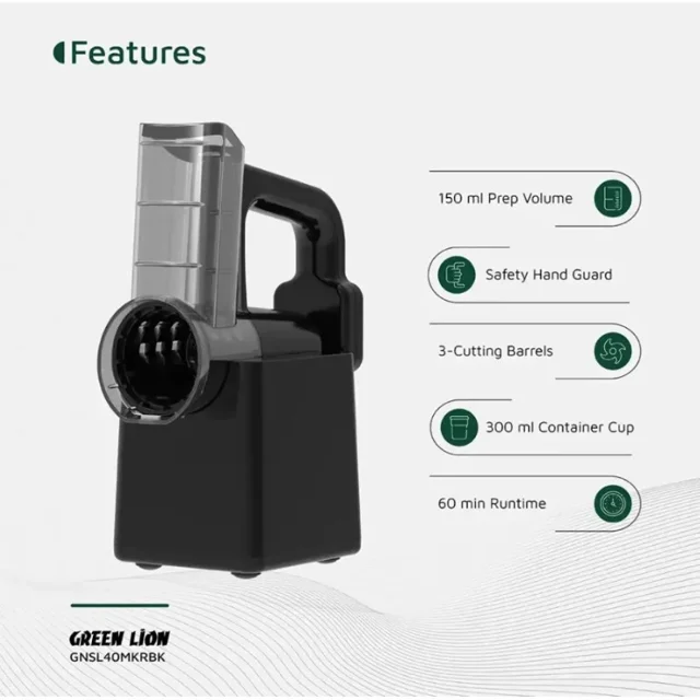 خردکن 300 میلیلیتر گرین لاین مدل SM-40-8